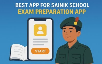best app for sainik school exam preparation