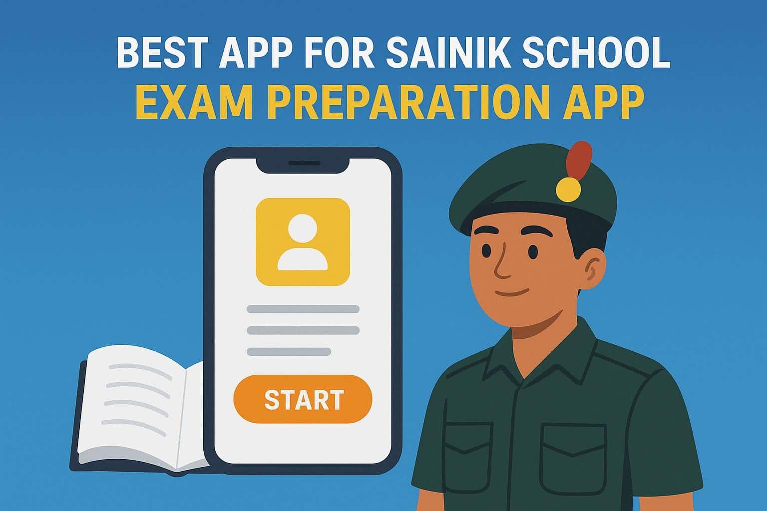 best app for sainik school exam preparation