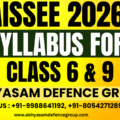 AISSEE 2026 Syllabu