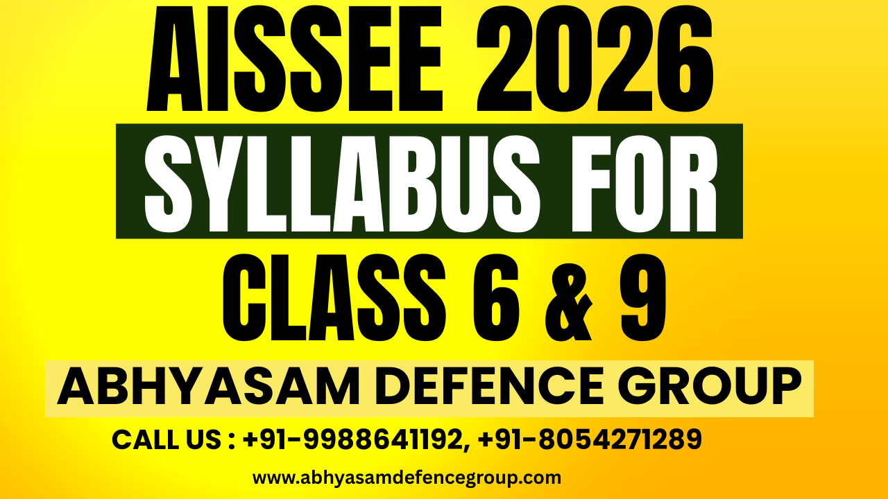 AISSEE 2026 Syllabu